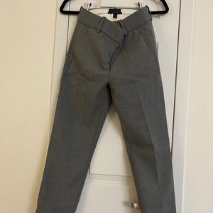 J.Crew Gray Cameron slim cropped pant
